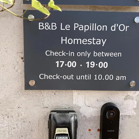 Alojamento de Acomodação e Pequeno-almoço Le Papillon D'or Arlon